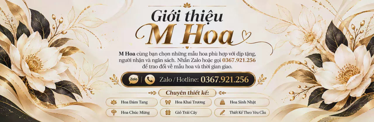 Ảnh bìa Shop hoa tươi Xã Lương Sơn Phú Thọ - Đồng hành cùng những dịp đặc biệt